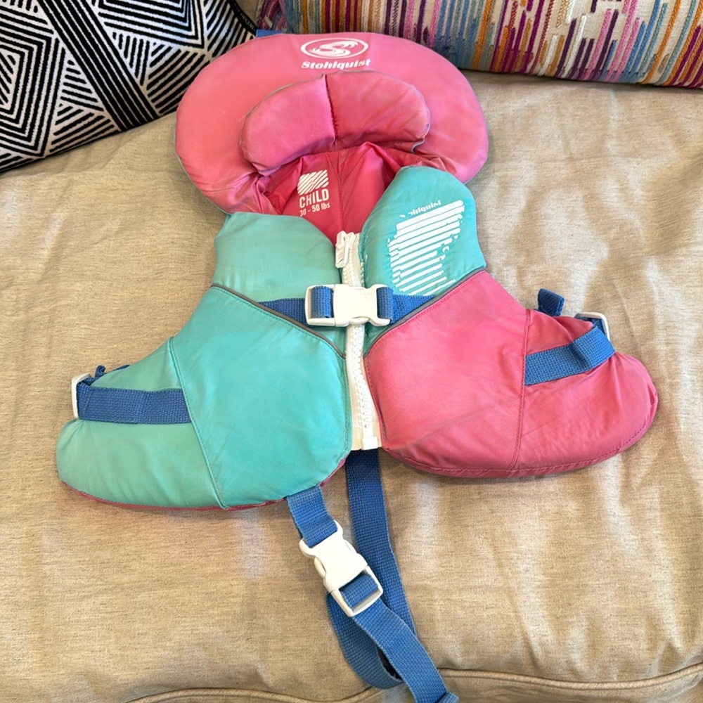 Stohlquist Infant Life Jacket, US Coast Guard Approved, Type II Life Vest